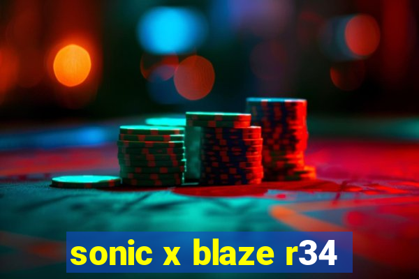 sonic x blaze r34